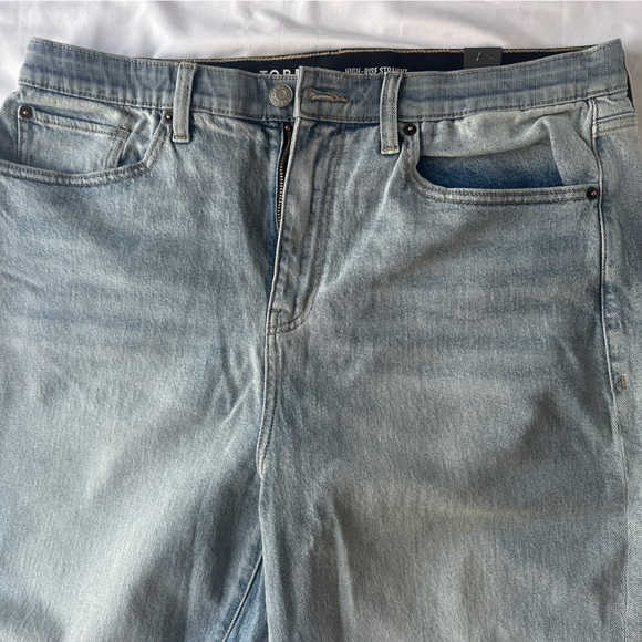 Torrid Light Blue High-Rise Denim Jeans - Picture 6 of 7